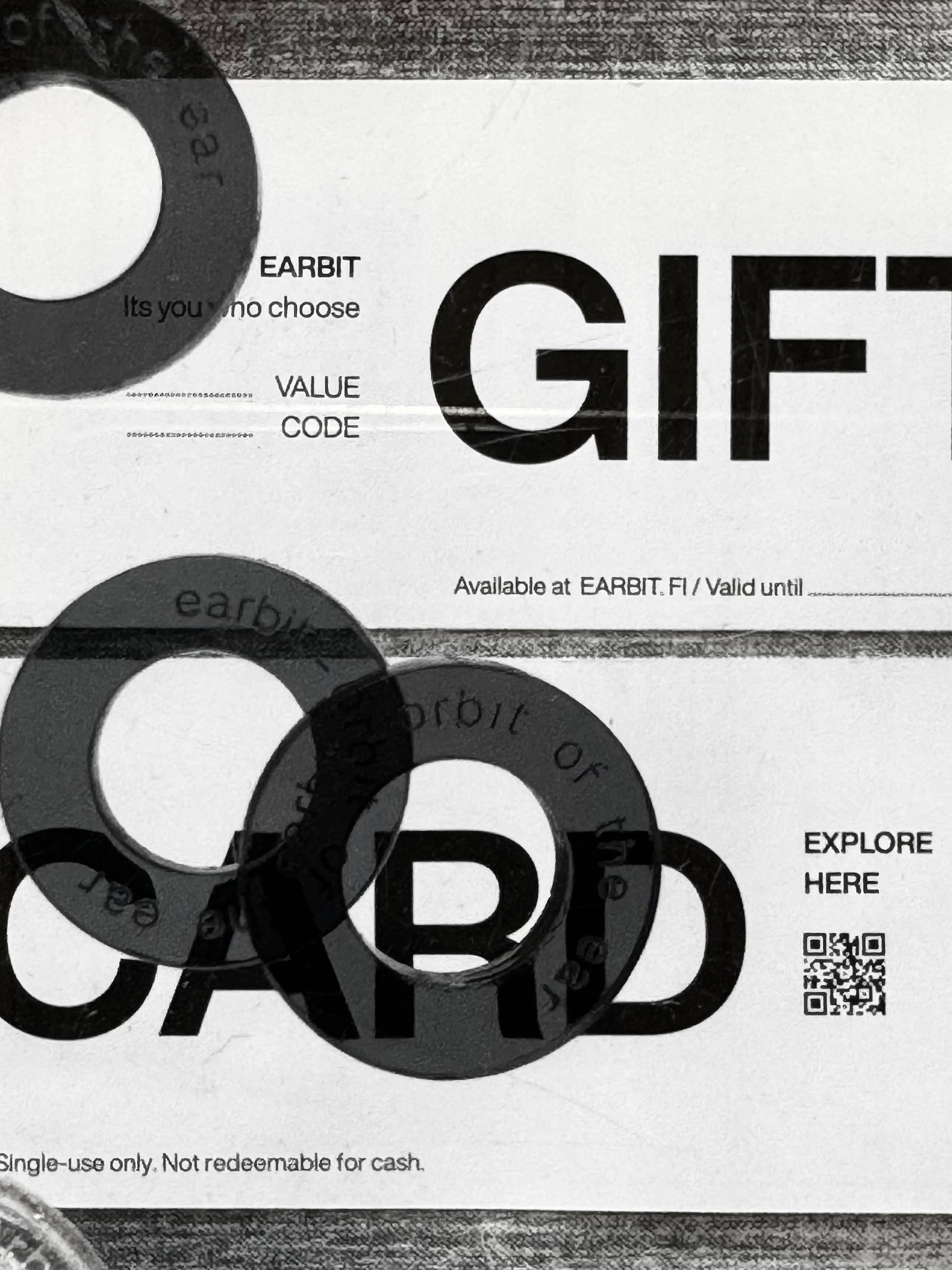 EARBIT GIFT GARD
